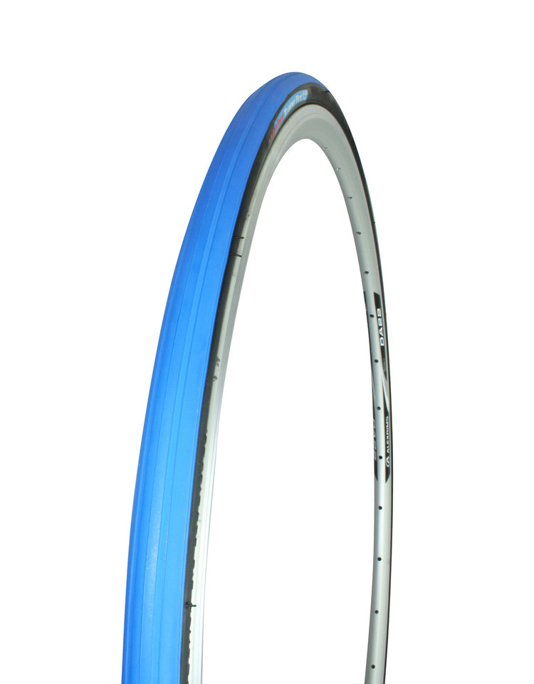 Tacx Tacx Pneu d'Entraînement Bleu Pliable 60TPI