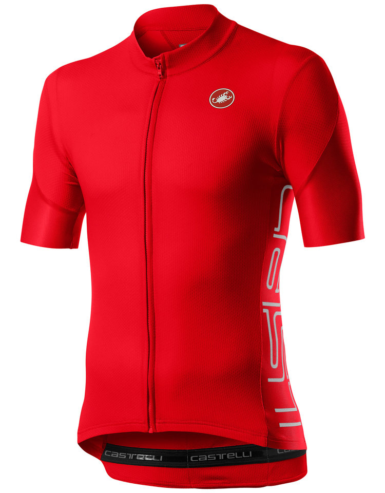 Castelli Castelli Maillot Entrata V Rouge