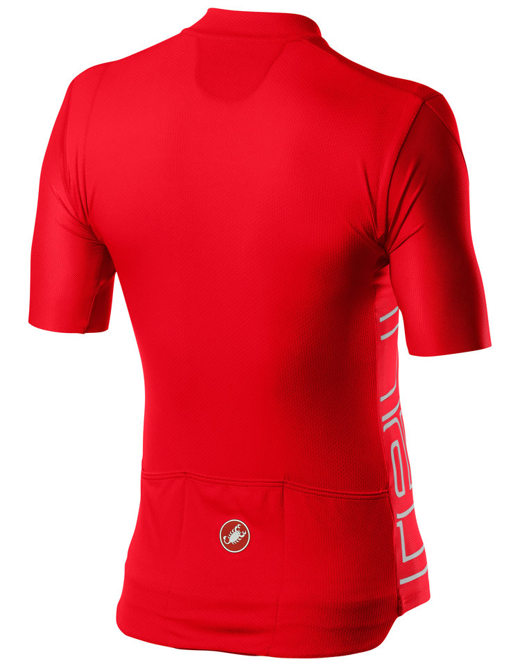 Castelli Castelli Maillot Entrata V Rouge