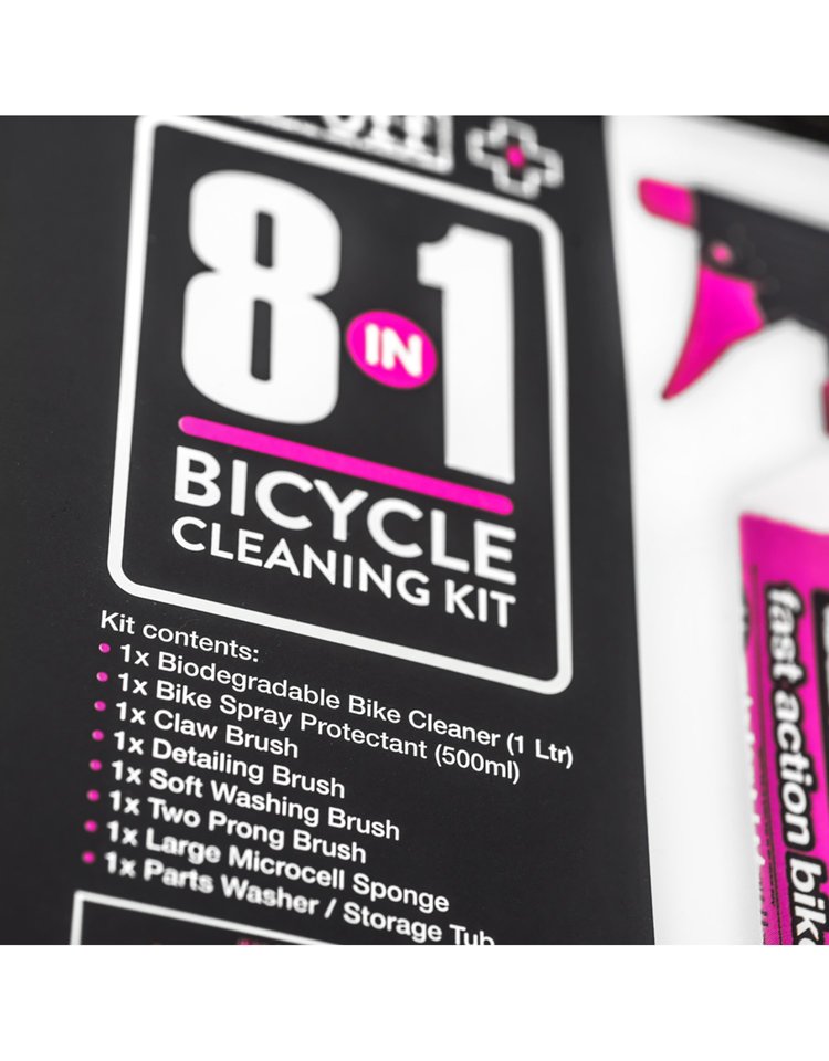 Muc-Off Muc-Off, 8-in-1, Trousse de nettoyage de vélo