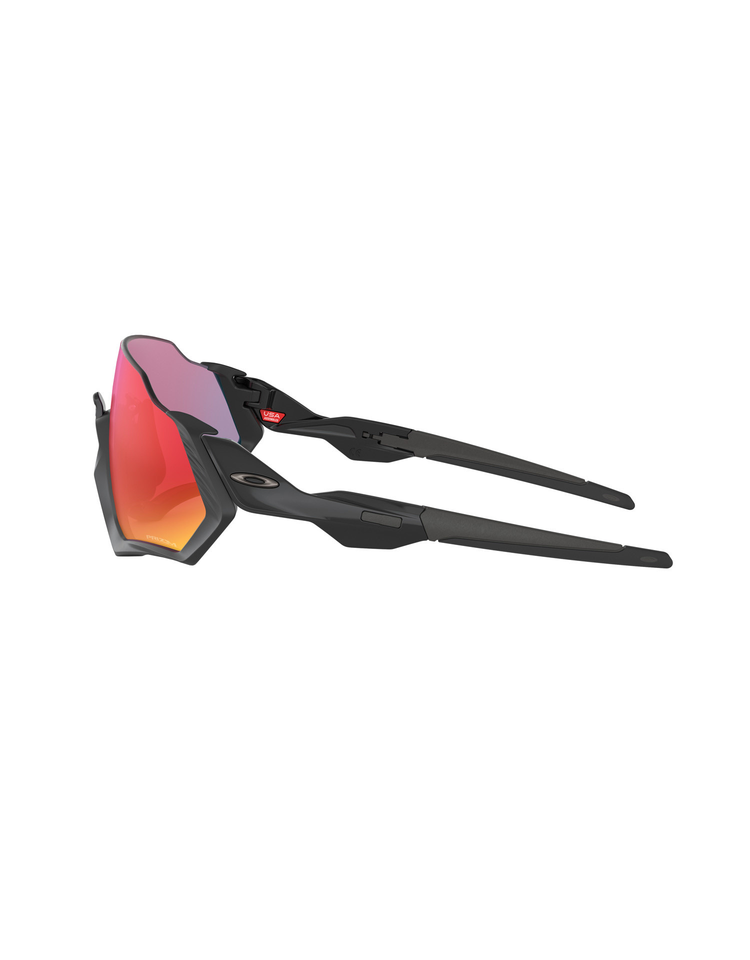 Oakley Flight Jacket Polished Black/Matte Black w/Prizm Road