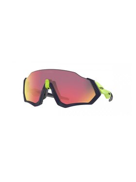 Oakley Oakley Lunettes Flight Jacket Matt Navy/ RetBrn w/PRIZM Road