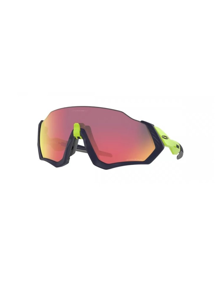 Oakley Oakley Lunettes Flight Jacket Matt Navy/ RetBrn w/PRIZM Road