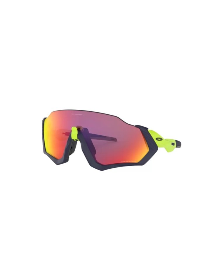 Oakley Oakley Lunettes Flight Jacket Matt Navy/ RetBrn w/PRIZM Road