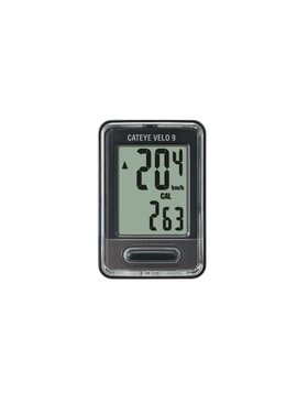 Cat Eye CatEye, Velo 9 (CC-VL820), Cyclomètre, Noir