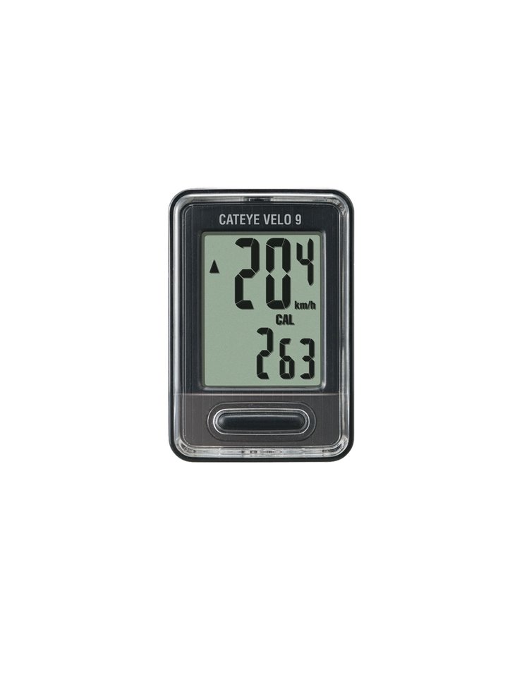 Cat Eye CatEye, Velo 9 (CC-VL820), Cyclomètre, Noir