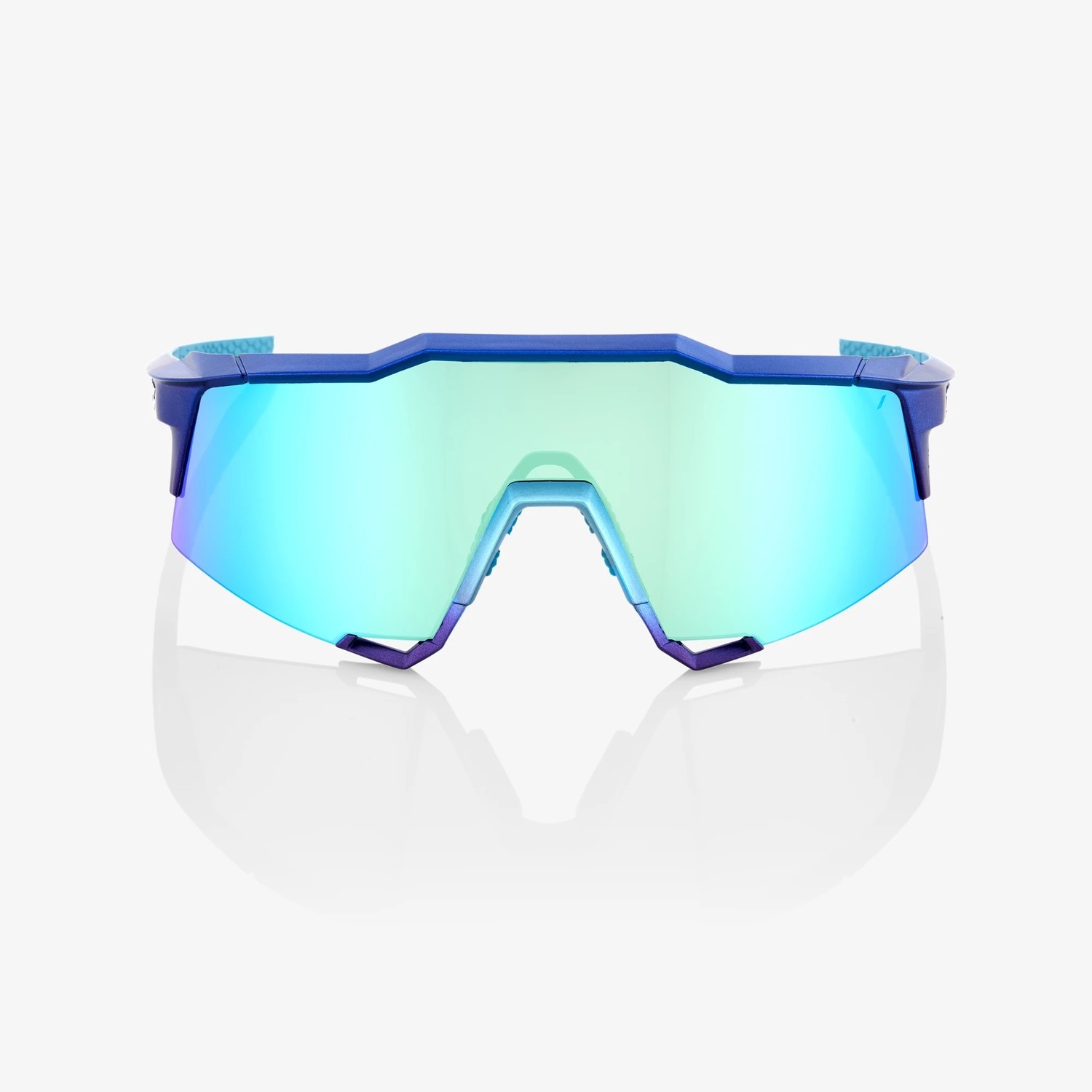100 Lunettes SpeedCraft Matte White frame HiPER Blue