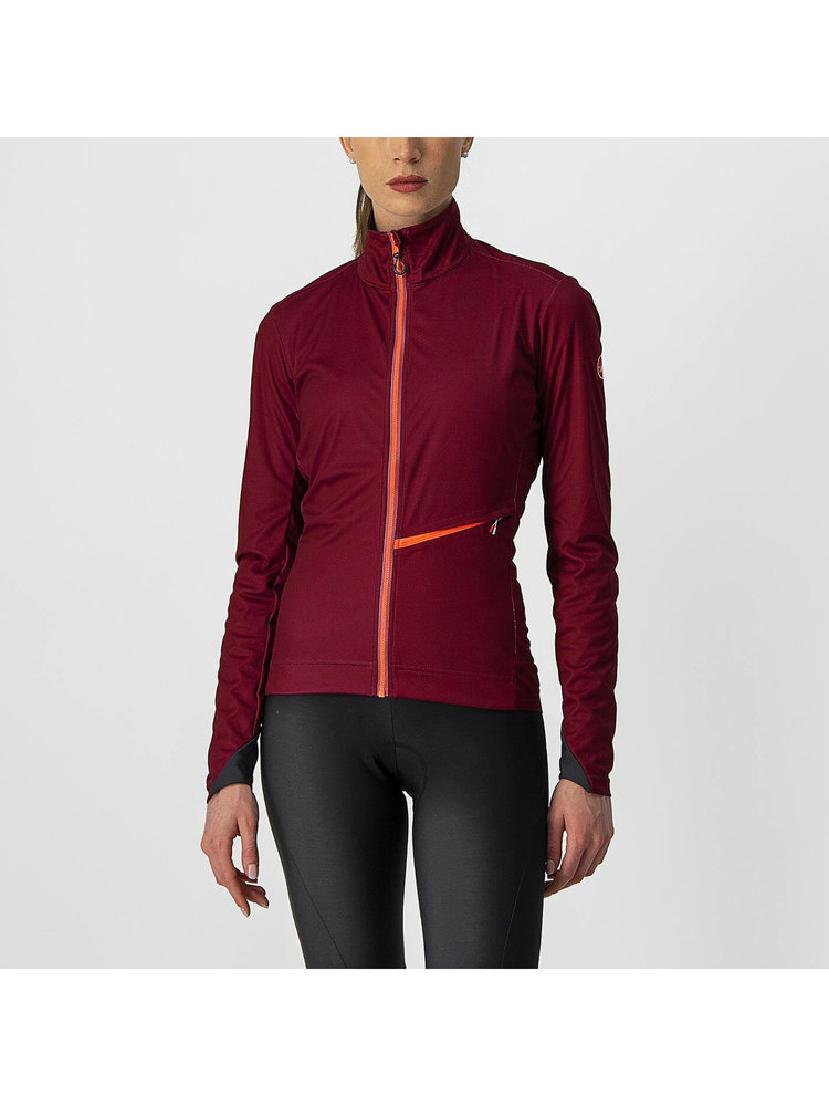 Castelli Castelli Manteau Femme GO Rouge / Rose