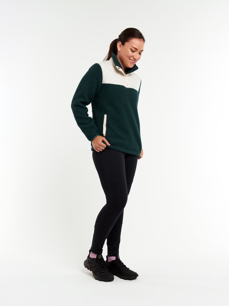 Peppermint Peppermint Chandail Sherpa Vert