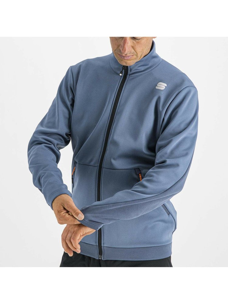 Sportful Sportful Manteau Engadin Wind Bleu