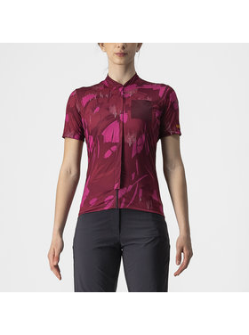 Castelli Castelli Maillot Femme Unltd Sentiero Rouge