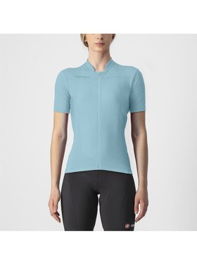 Castelli Castelli Femme Maillot Anima 3 Bleu Aqua