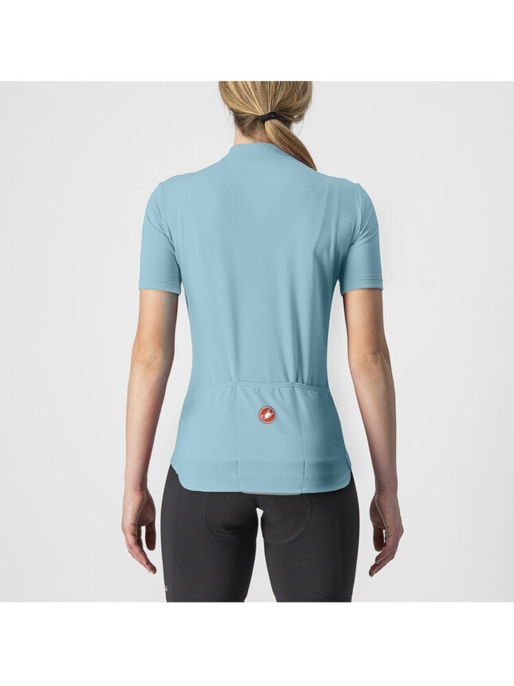 Castelli Castelli Femme Maillot Anima 3 Bleu Aqua