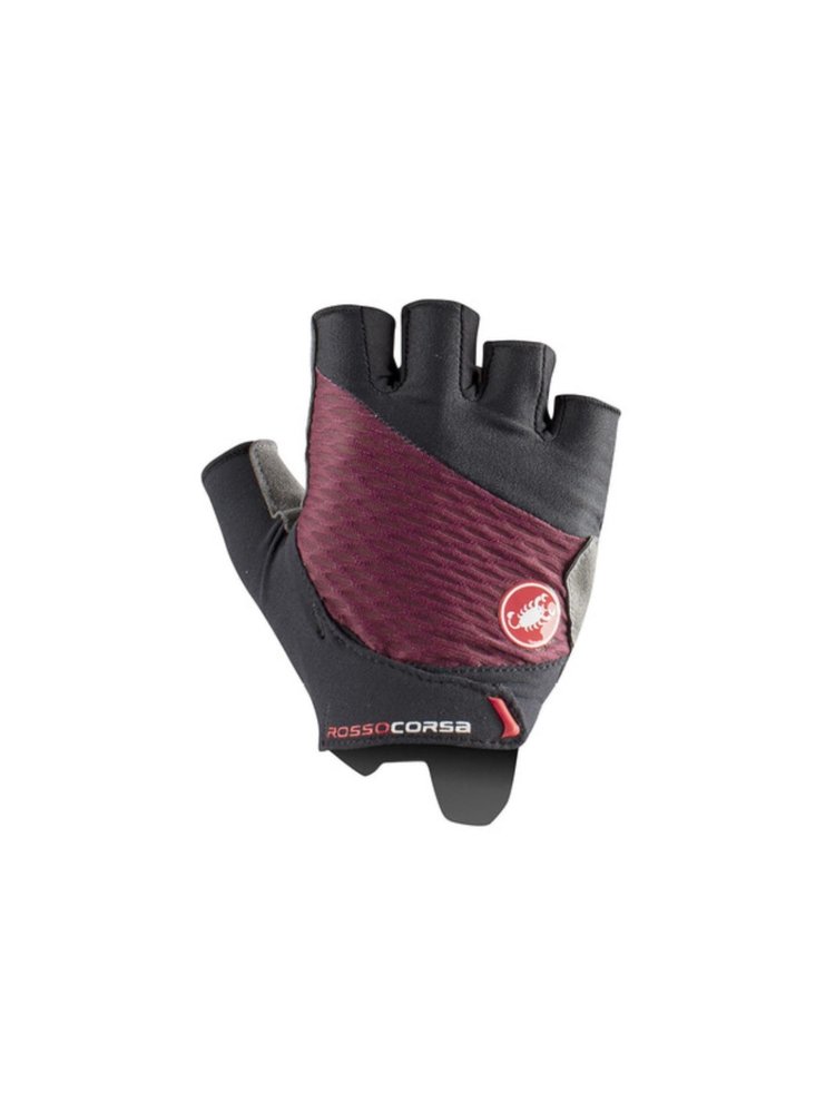 Castelli Gants Femme Rosso Corsa 2 Bordeaux