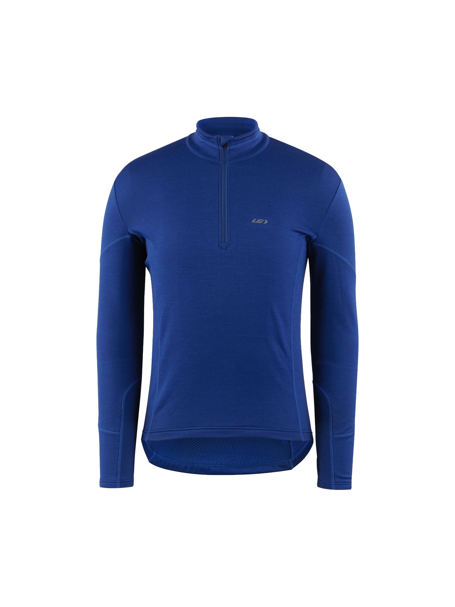 Maillot Cyclisme Homme Louis Garneau Taille XL - Bleu Rayé, 1/2 Zip, Modèle D'expo
