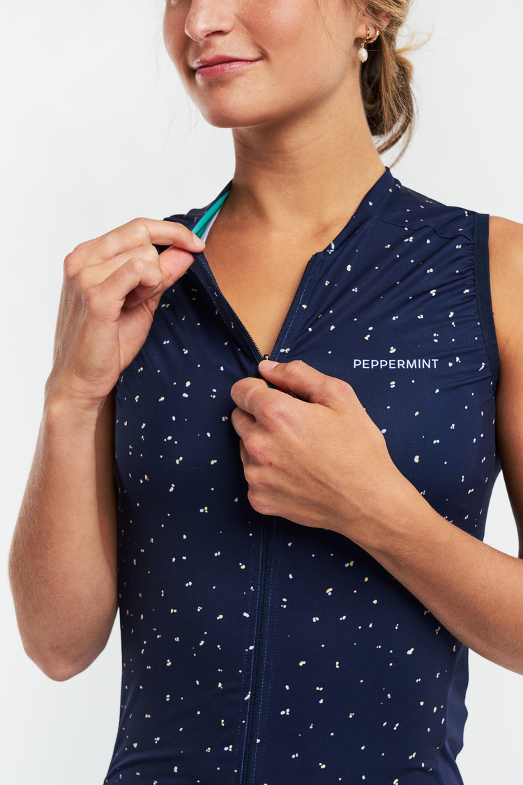 Peppermint Peppermint Maillot Sans-Manches - Marin -