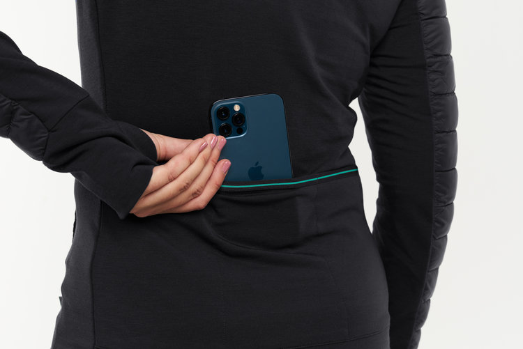 Peppermint Peppermint Manteau Hybride Noir