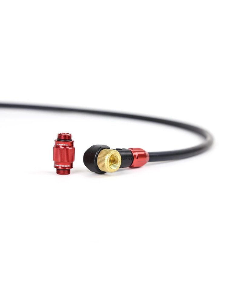 Lezyne Lezyne, Digital Pressure Over Drive 2.5", Pompe à pied, ABS-1 Pro Chuck, 220psi, Noir