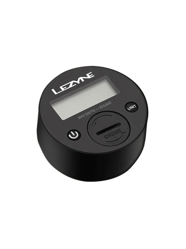 Lezyne Lezyne, Digital Pressure Over Drive 2.5", Pompe à pied, ABS-1 Pro Chuck, 220psi, Noir