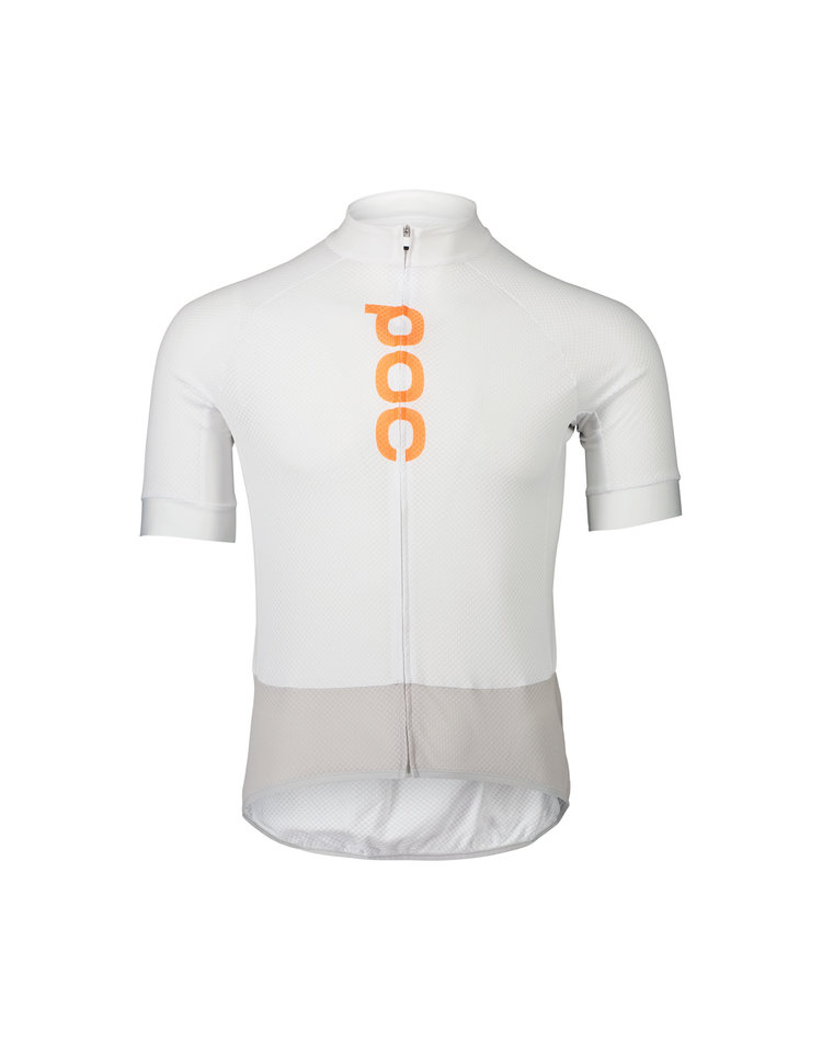 POC POC Maillot M's Essential Road Logo - Blanc / Gris
