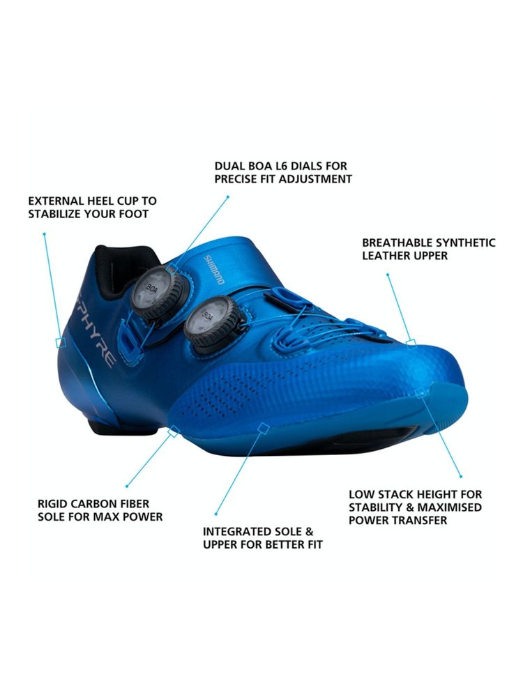Shimano Shimano Souliers Sphyre RC902E - Bleu -