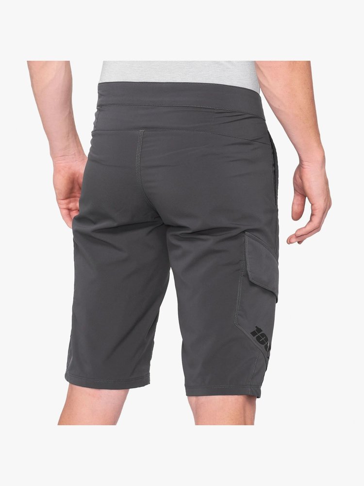 100 Percent 100% Shorts "Ridecamp" - Charbon