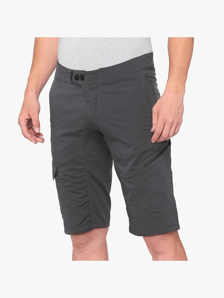 100 Percent 100% Shorts "Ridecamp" - Charbon
