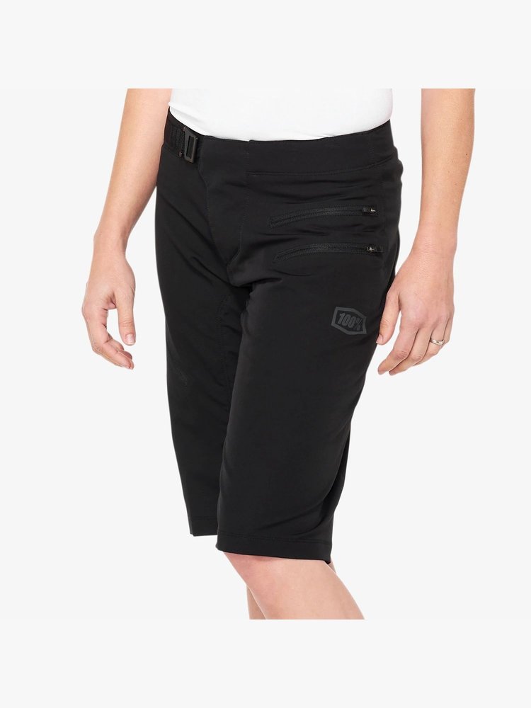 100 Percent 100% Shorts Femme "Airmatic" Noir