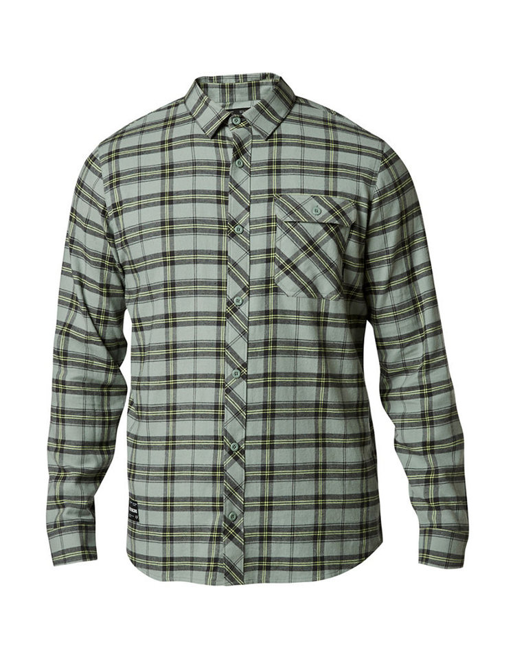 Fox Fox Chemise Boedi LS Flannel Vert
