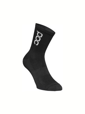 POC POC Chaussettes Essential Noir / Blanc