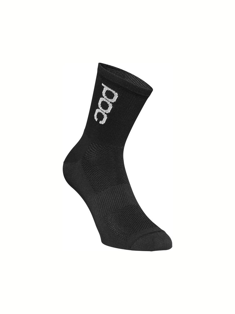 POC POC Chaussettes Essential Noir / Blanc
