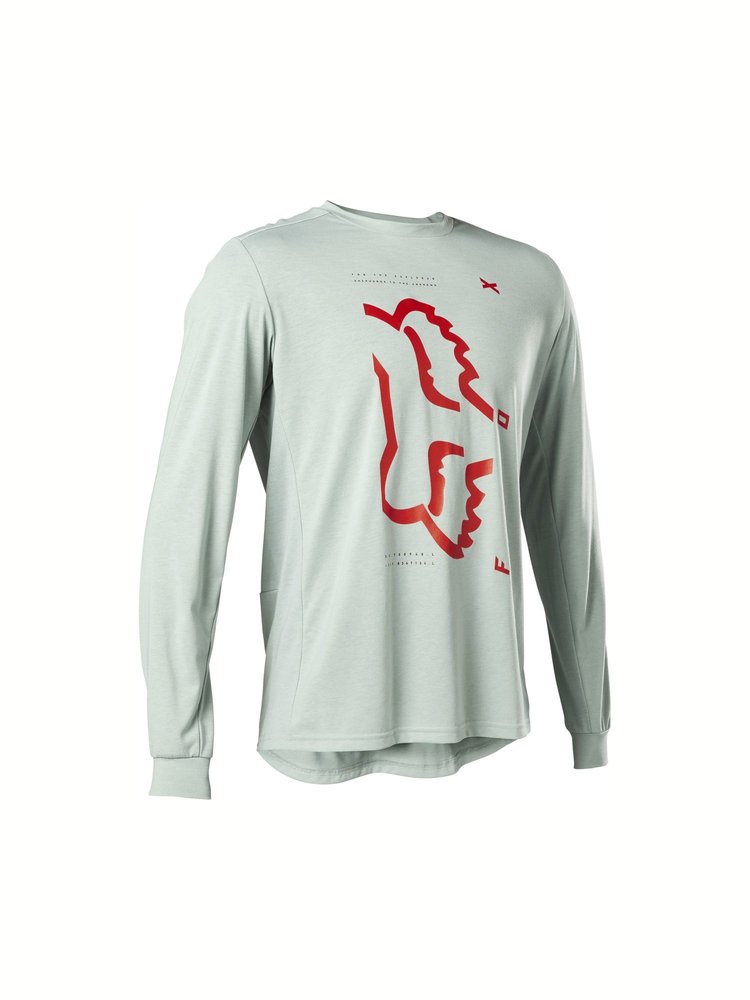 Fox Fox Maillot Ranger DR LS  - Eucalyptus