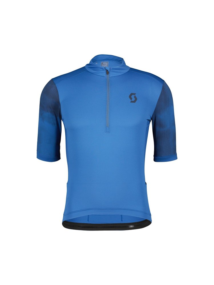 Scott Scott Maillot Gravel 10 SS Bleu