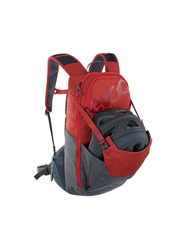 EVOC EVOC, Ride 12, Sac d'hydratation, Volume: 12L, Réservoir: Inclus (2L), Rouge Chili/Gris Carbone