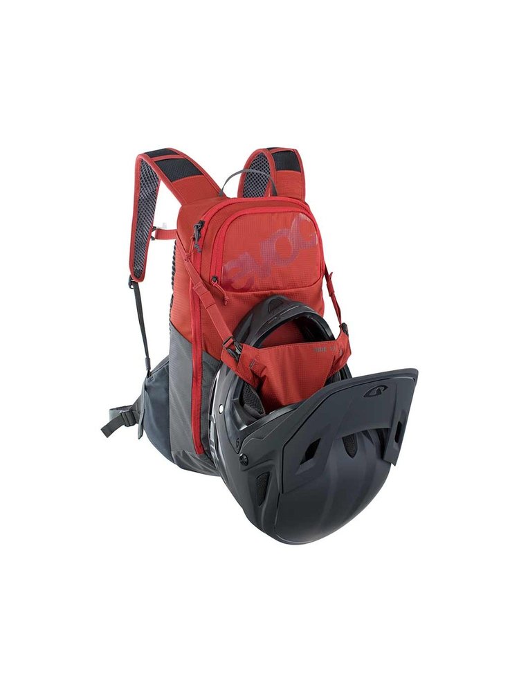 EVOC EVOC, Ride 12, Sac d'hydratation, Volume: 12L, Réservoir: Inclus (2L), Rouge Chili/Gris Carbone