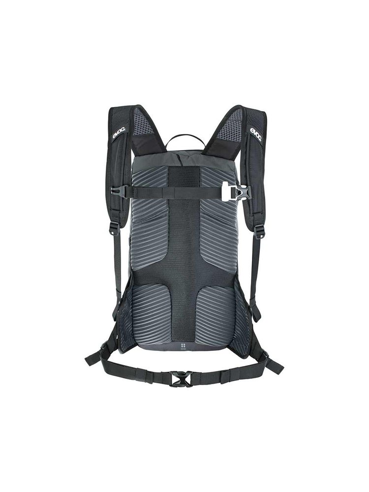 EVOC EVOC, Ride 12, Sac d'hydratation, Volume: 12L, Réservoir: Inclus (2L), Carbone/Gris