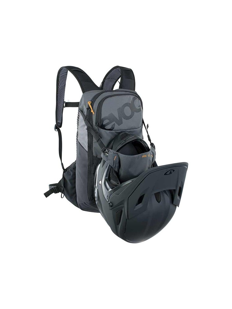 EVOC EVOC, Ride 12, Sac d'hydratation, Volume: 12L, Réservoir: Inclus (2L), Carbone/Gris