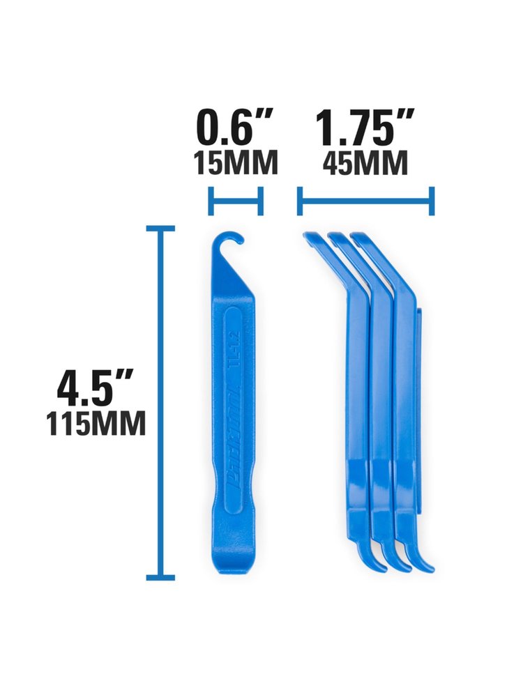 Park Tool Park Tool, TL-1.2, Démonte-pneus, 3-Pack