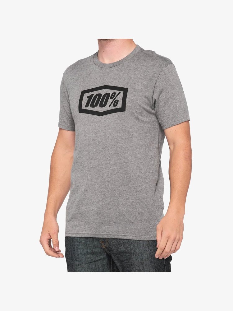 100 Percent 100% T-Shirt "Icon" - Gris