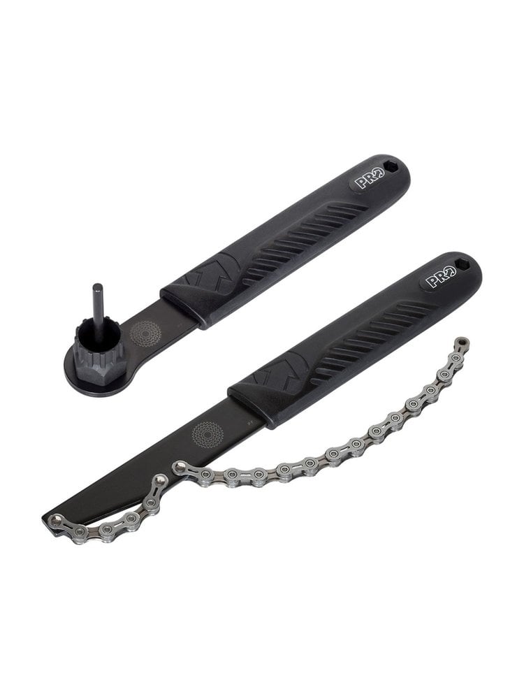 Shimano PRO Ensemble d'Outil pour Cassette (Fouet et Adaptateur)