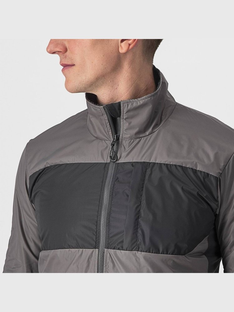 Castelli Castelli Manteau Unlimited Puffy Gris