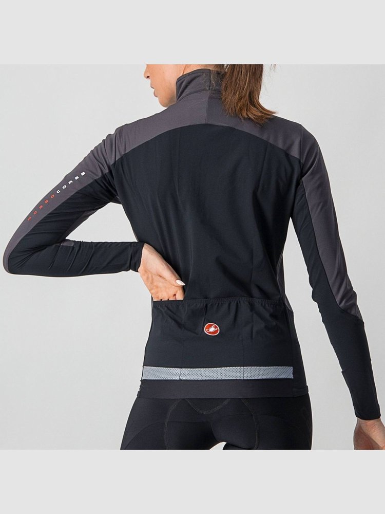 Castelli Castelli Manteau Femme Beta Ros Gris / Noir