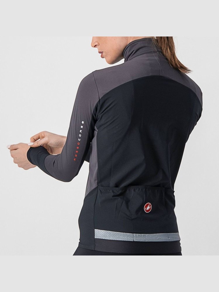 Castelli Castelli Manteau Femme Beta Ros Gris / Noir