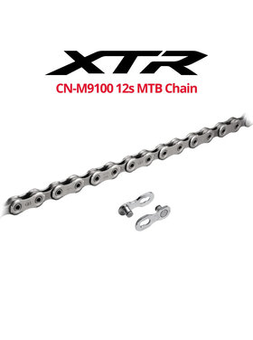 Shimano Shimano Chaîne CN-M9100, XTR, 126 Mailles, Pour 12 Vitesses