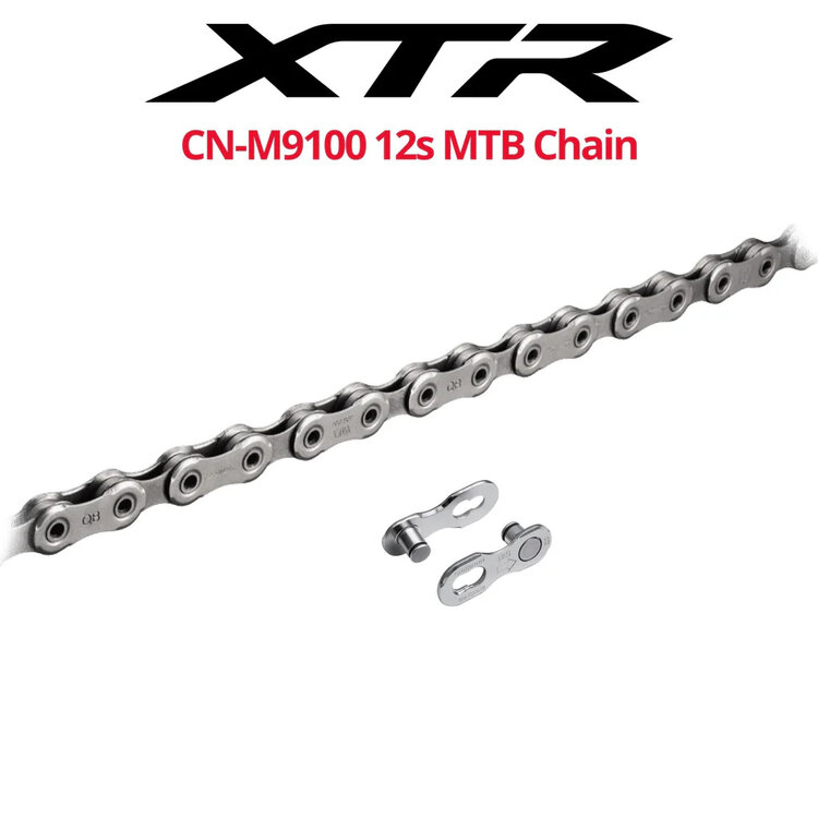 Shimano Shimano Chaîne CN-M9100, XTR, 126 Mailles, Pour 12 Vitesses