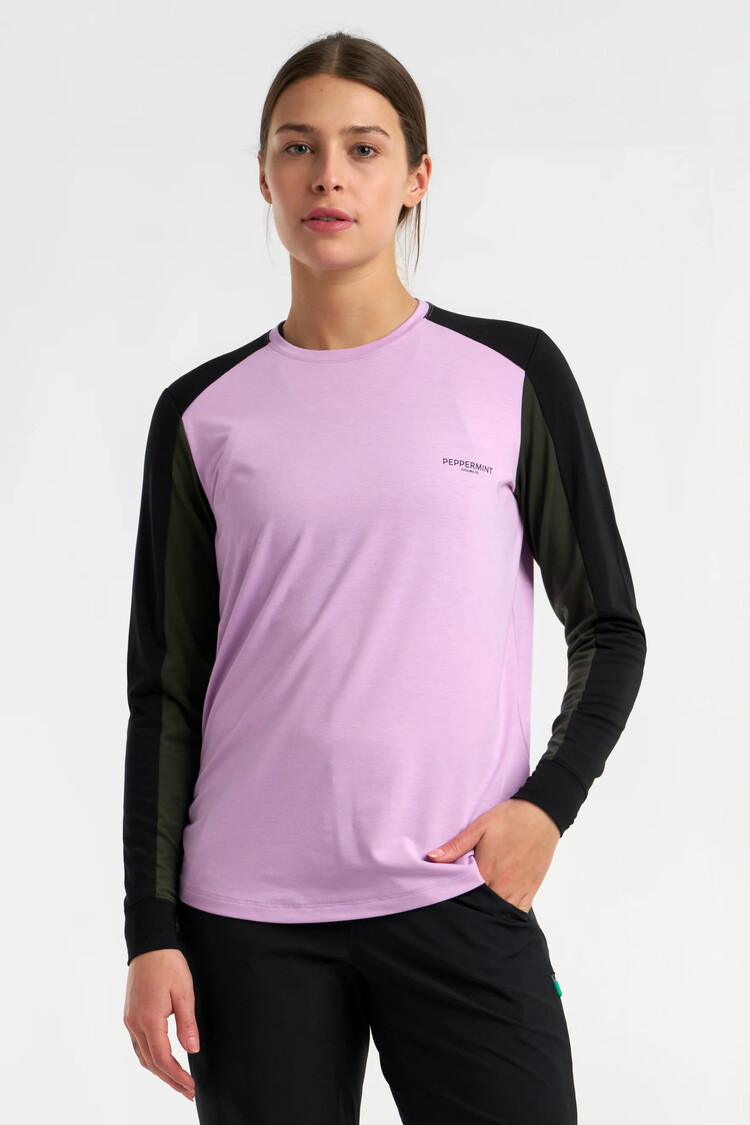 Peppermint Peppermint Maillot Peak LS Rose