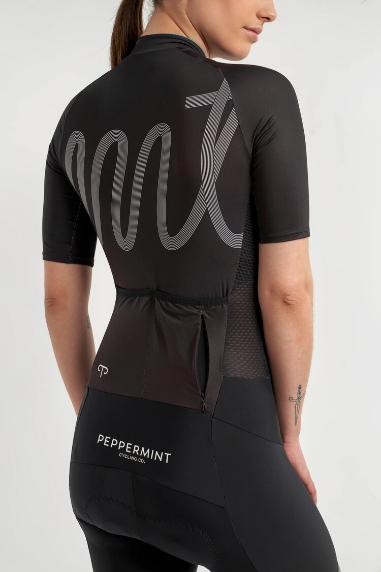 Peppermint Peppermint Skinsuit Courage SS Noir