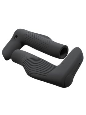 Syncros Syncros Poignées "Comfort Ergo Lock-On", Noir