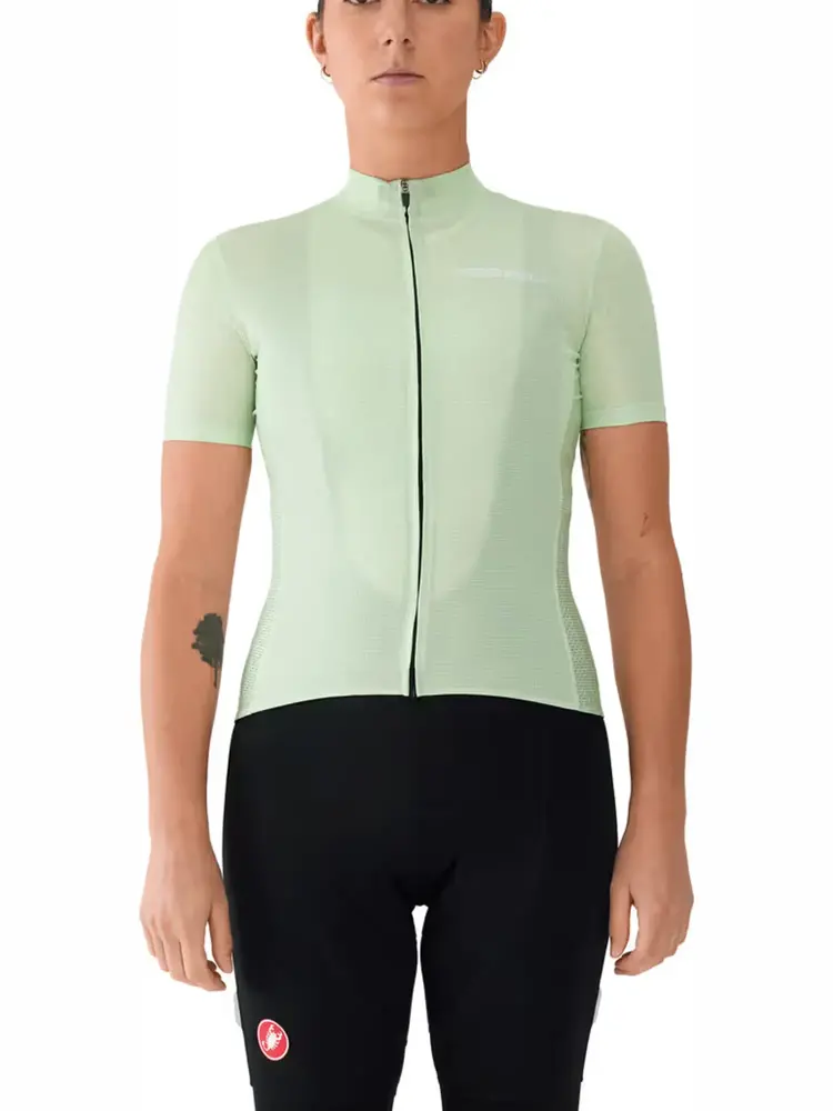 Castelli Castelli Femme Maillot Strada SS Jaune Léger