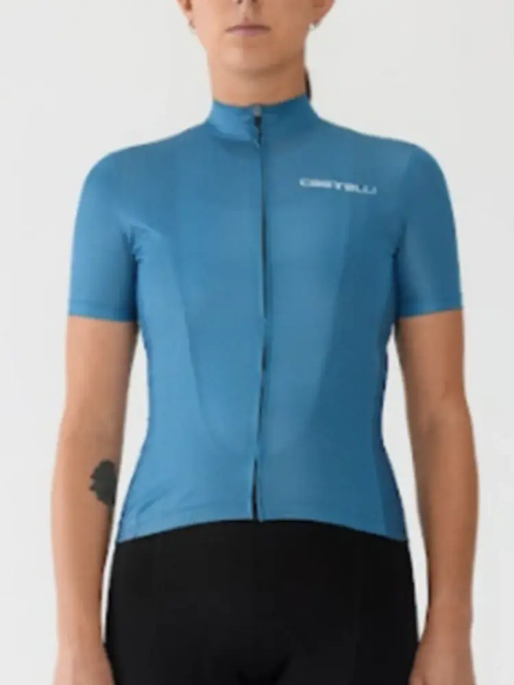 Castelli Castelli Femme Maillot Strada SS Bleu